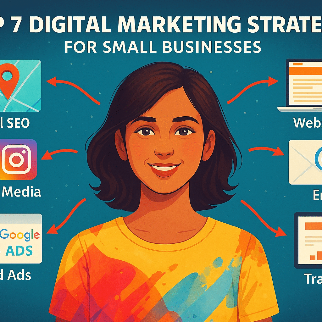 Top 7 Digital Marketing Strategies for Small Businesses in 2025